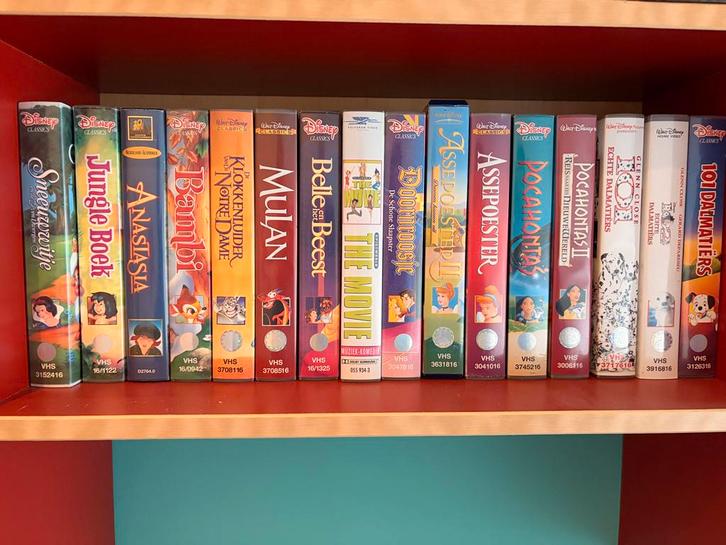 Disney VHS Collectie + Optie TV/Videospeler, Cd's en Dvd's, VHS | Film, Gebruikt, Overige genres, Alle leeftijden, Ophalen of Verzenden