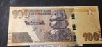 Zimbabwaanse 100 Dollar 2020 P106a UNC, Postzegels en Munten, Bankbiljetten | Nederland, Ophalen of Verzenden, Euro's, Los biljet