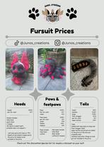 Fursuit commisions updated (again), Ophalen of Verzenden, Nieuw