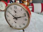Leuke vintage, retro, brocante, antieke Junghans wekker., Ophalen of Verzenden