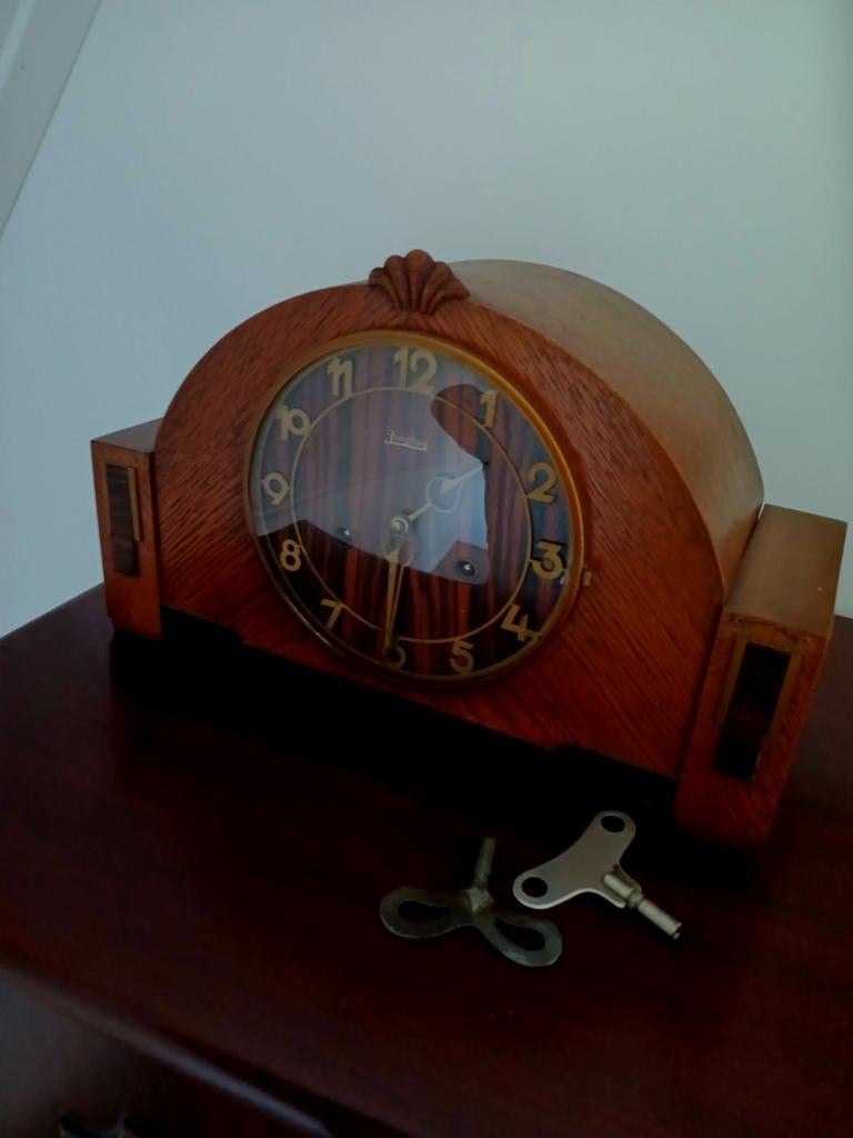 Art Deco Tafelklok  pendule - Prachtige Staat, Antiek en Kunst, Antiek | Klokken, Ophalen