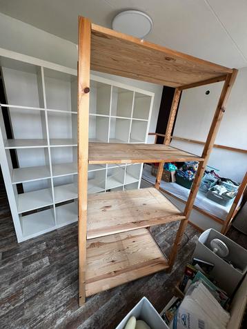 Ivar stellingkast hout