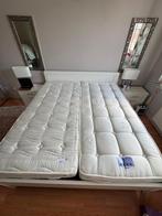 200cm x 180cm bed, Ophalen, Wit, Tweepersoons, Zo goed als nieuw