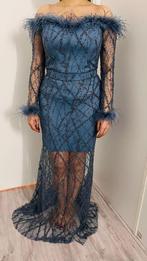 Prachtige blauwe bruiloft jurk, Kleding | Dames, Trouwkleding en Trouwaccessoires, Ophalen of Verzenden, Zo goed als nieuw, Blauw