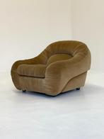 Vintage Capriccio fauteuil beige George Bighinello, Huis en Inrichting, Fauteuils, Ophalen, -, 100 tot 125 cm, -