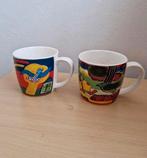 2x mok Corneille zie foto's kunstbeker kunstmok, Huis en Inrichting, Ophalen of Verzenden, Zo goed als nieuw, Glas, Overige stijlen