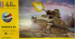 Coelianmodels, Heller, 56875, Somua S 35, 1/72, €12,99, Hobby en Vrije tijd, Modelbouw | Auto's en Voertuigen, Nieuw, Ophalen of Verzenden