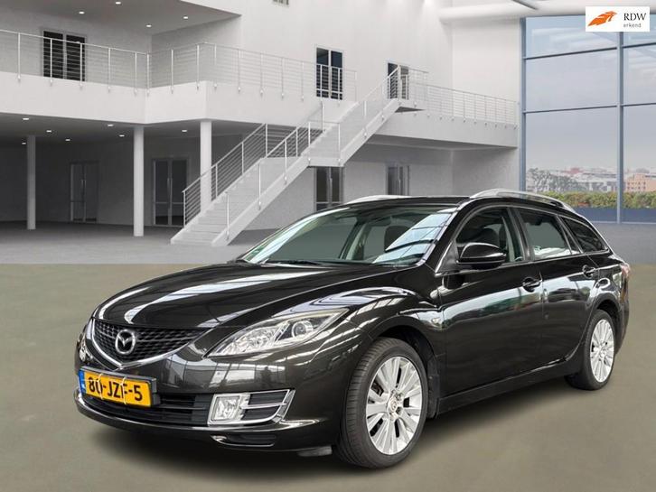 Mazda 6 Sportbreak 1.8 TS AIRCO CRUISE TREKHAAK, Auto's, Mazda, Bedrijf, Te koop, 6 sportbreak, Benzine, Euro 4, B, Stationwagon