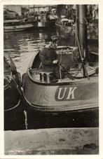 Urk, Haven. - vissersboot visser - ongelopen, Ophalen of Verzenden, Voor 1920, Ongelopen, Flevoland