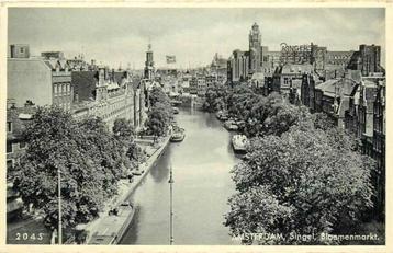 (377-715-003) Amsterdam Singel Bloemenmarkt beschikbaar voor biedingen