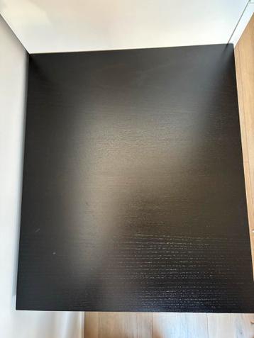 Malm ladekast met 2 lades - zwartbruin - afbeelding 3