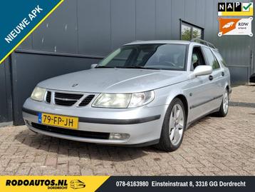 Saab 9-5 Estate 2.0t S Climate/Cruise/Leer Nieuwe APK beschikbaar voor biedingen