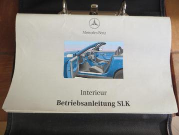 Instructieboek Mercedes-Benz SLK R170 1999 + opbergmap beschikbaar voor biedingen