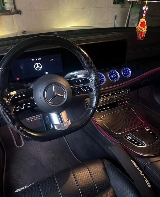 amg stuur logo mercedes stuur amg embleem w206 w222 w214 glc, Auto diversen, Tuning en Styling, Ophalen of Verzenden