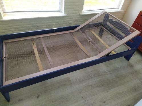 1 persoons bed Auping, Huis en Inrichting, Slaapkamer | Bedden, Gebruikt, Eenpersoons, 90 cm, 200 cm, Hout, Verstelbaar, Ophalen