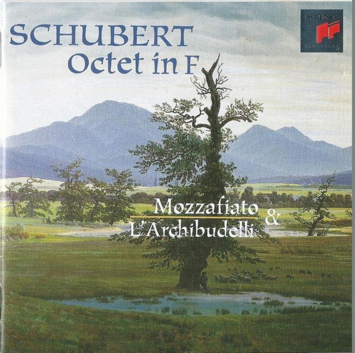 SCHUBERT Octet in F CD BYLSMA MOZZAFIATO SONY, Cd's en Dvd's, Cd's | Klassiek, Gebruikt, Kamermuziek, Romantiek, Ophalen of Verzenden