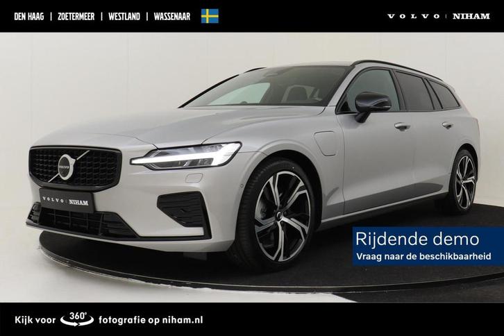 Volvo V60 T6 RECHARGE AWD ULTRA DARK -PANO.DAK|360°CAM|BOWE, Auto's, Volvo, Bedrijf, Te koop, V60, 360° camera, 4x4, ABS, Achteruitrijcamera