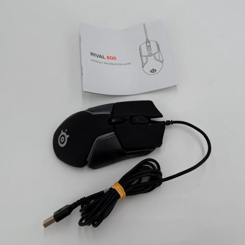 SteelSeries Rival 600 - Optische Gaming Muis - 12000 CPI - Z, Computers en Software, Muizen, Gebruikt