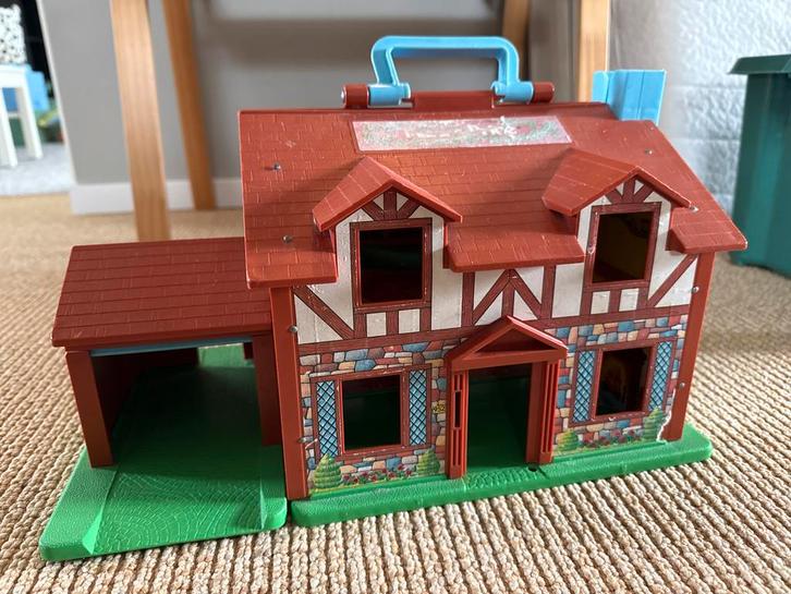 Vintage Fisher-Price Poppenhuis #952, Kinderen en Baby's, Speelgoed | Poppenhuizen, Gebruikt, Poppenhuis, Ophalen of Verzenden