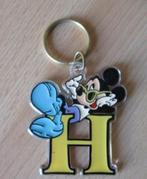 Disney Mickey Mouse sleutelhanger Letter H - 7x7cm, Verzamelen, Disney, Ophalen of Verzenden, Mickey Mouse, Zo goed als nieuw