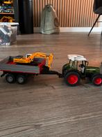 Fendt Trekker met Kar - Speelgoed, Ophalen, Gebruikt, Trapvoertuig