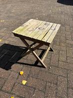 Kleine tuintafel, Ophalen, Gebruikt, Vierkant, Hout