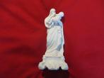 Antiek biscuit porseleinen Maria beeld., Antiek en Kunst, Antiek | Religie, Ophalen of Verzenden