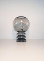 Vintage Bulb Moon glazen tafellamp van Glashutte 1960, Huis en Inrichting, Lampen | Tafellampen, Gebruikt, Ophalen of Verzenden