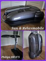 Philips Sun & Relaxmobile HB 875, Witgoed en Apparatuur, Zonnebanken en Gezichtsbruiners, Ophalen, Gebruikt, Zonnebank enkelzijdig