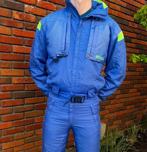 Vintage Retro Skipak S/M, Kleding | Heren, Wintersportkleding, Gedragen, Pak, Maat 48/50 (M), Ophalen of Verzenden