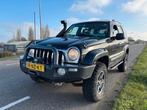 Jeep Cherokee 3.7 V6 AUT 2004 Zwart, Auto's, Jeep, Automaat, 3700 cc, Zwart, 3360 kg