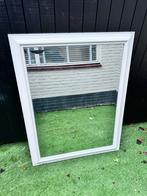 Gratis, Grote witte spiegel 91/117, Ophalen, 100 tot 150 cm, Zo goed als nieuw, 75 tot 100 cm