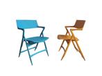 Schitterende vintage Antonio Citterio design vouw klap stoel, Huis en Inrichting, Stoelen, Ophalen, Gebruikt, Kunststof, Twee