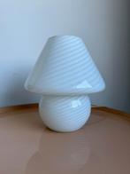 Vetri murano swirl mushroom tafellamp italiaans design lamp, Ophalen of Verzenden, Zo goed als nieuw, Minder dan 50 cm