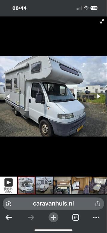 Fiat Ducato Alkoof Camper Familiecamper met 5 slaapplaatsen beschikbaar voor biedingen