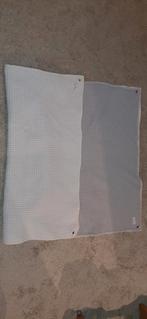 Koeka ledikant dekens grijs/wit - set, Kinderen en Baby's, Dekens, Slaapzakjes en Inbakerproducten, Ophalen of Verzenden, Zo goed als nieuw