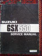 Suzuki GSX550 1983 motorcycle service manual GSX 550, Ophalen of Verzenden, Suzuki