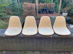 4 Herman Miller Vitra Eames glasvezel kuipen, Ophalen of Verzenden, Wit