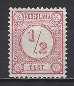 NVPH 30 Postfris Cijfer 1876 ; OUD NEDERLAND P/STUK, Postzegels en Munten, Postzegels | Nederland, Verzenden, T/m 1940, Postfris