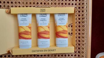 NIEUW! Therme wellnessbox Orange Happiness beschikbaar voor biedingen