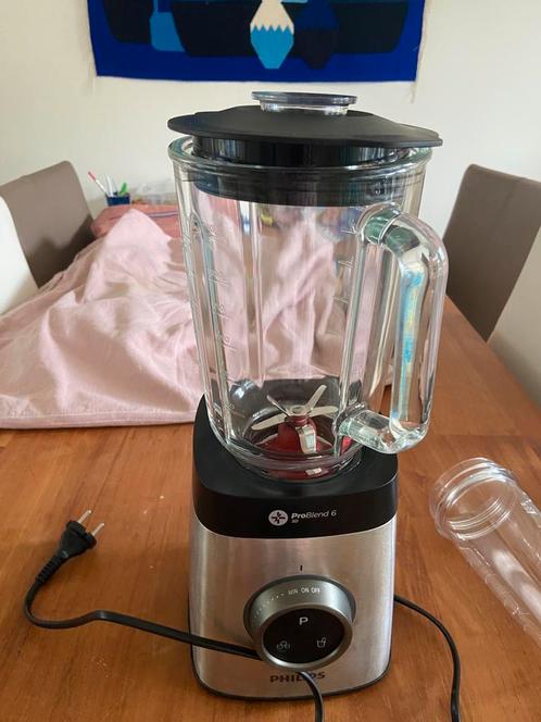 Philips Blender Pro blend 6 HR 3655. 1400 watt, Witgoed en Apparatuur, Blenders, Zo goed als nieuw, Blender, Ophalen of Verzenden