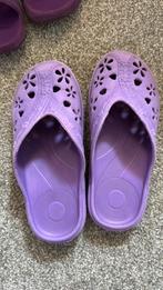 Plastic instapper slipper waterschoen crocs maat 32, Meisje, Overige typen, Ophalen of Verzenden, Zo goed als nieuw