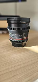 Samyang 50mm T1.5 VDSLR Cine Lens – Canon EF-Mount, Ophalen of Verzenden, Zo goed als nieuw, Standaardlens