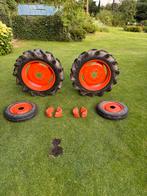Kubota banden met wielgewichten, Ophalen of Verzenden
