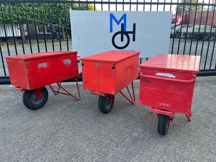 Matador gereedschapskruiwagen/gereedschap kruiwagen/bakwagen, Tuin en Terras, Kruiwagens, Gebruikt, Handmatig, Eenwielig, Ophalen