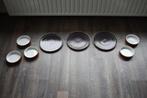 Arzberg Chromatics Goldbraun 3x bord borden 5x schaaltje, Antiek en Kunst, Antiek | Servies los, Ophalen of Verzenden