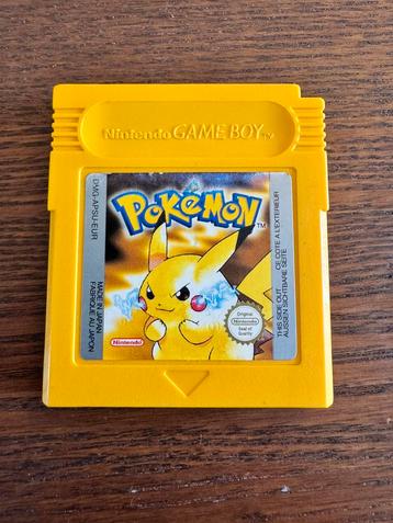 Pokémon yellow gameboy beschikbaar voor biedingen