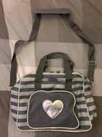 Gestreepte Bambino Tas met Hart, Ophalen, Zo goed als nieuw, Schoudertas