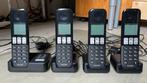 Philips D235 DECT telefoons draadloos (4 handsets), Telecommunicatie, Vaste telefoons | Handsets en Draadloos, Ophalen, Gebruikt