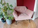 Dutchbone Kate retro fauteuil, Huis en Inrichting, Fauteuils, Ophalen, Gebruikt, 75 tot 100 cm, Stof